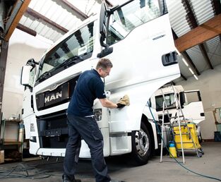 LKW-Reinigung in Hamburg