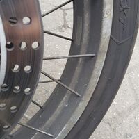 Motorradreinigung vorher 02 Felgen